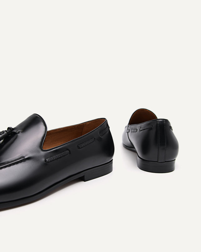 Leather Tasselled Loafers