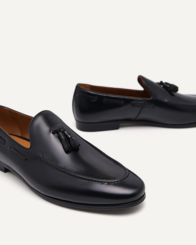 Leather Tasselled Loafers