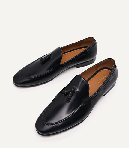 Leather Tasselled Loafers