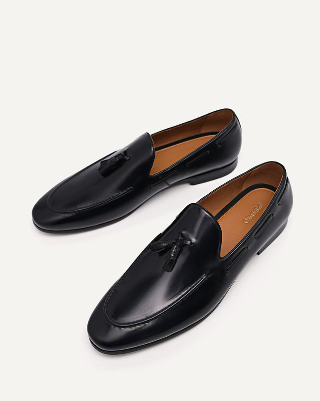 Leather Tasselled Loafers