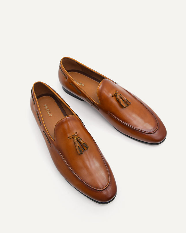 Leather Tasselled Loafers