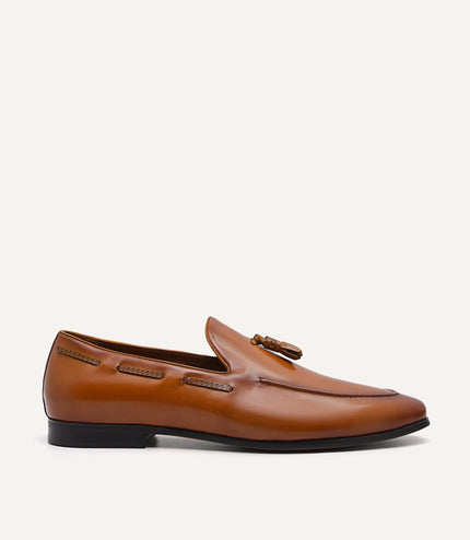 Leather Tasselled Loafers