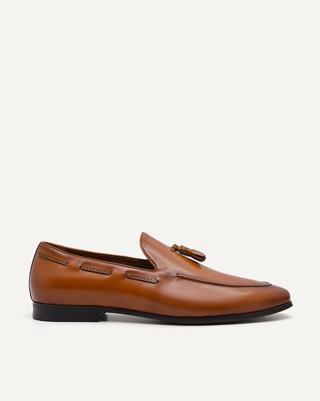 Leather Tasselled Loafers