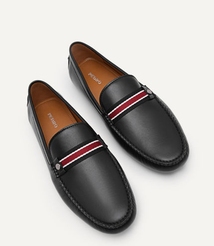 Stripe Band Moccasins