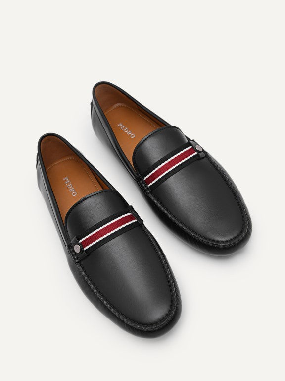 Stripe Band Moccasins