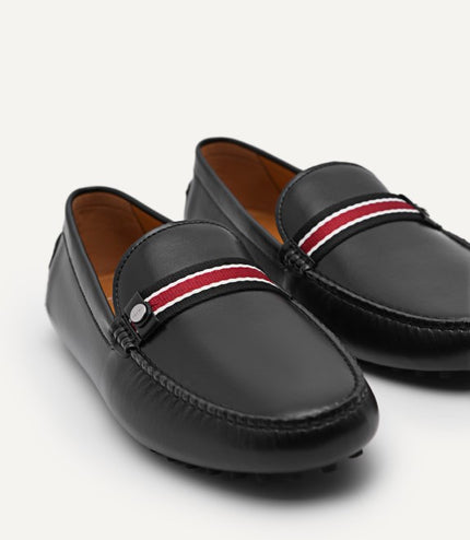 Stripe Band Moccasins