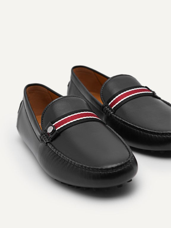 Stripe Band Moccasins