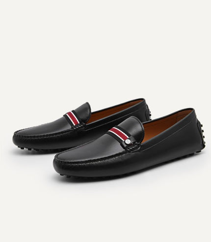 Stripe Band Moccasins
