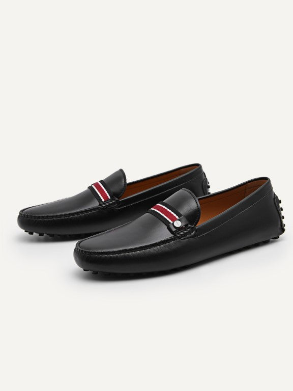 Stripe Band Moccasins