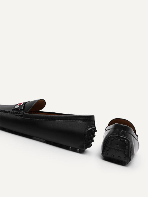 Stripe Band Moccasins