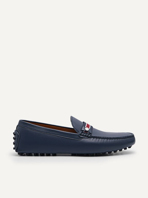 Stripe Band Moccasins