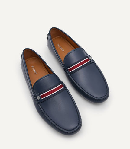 Stripe Band Moccasins