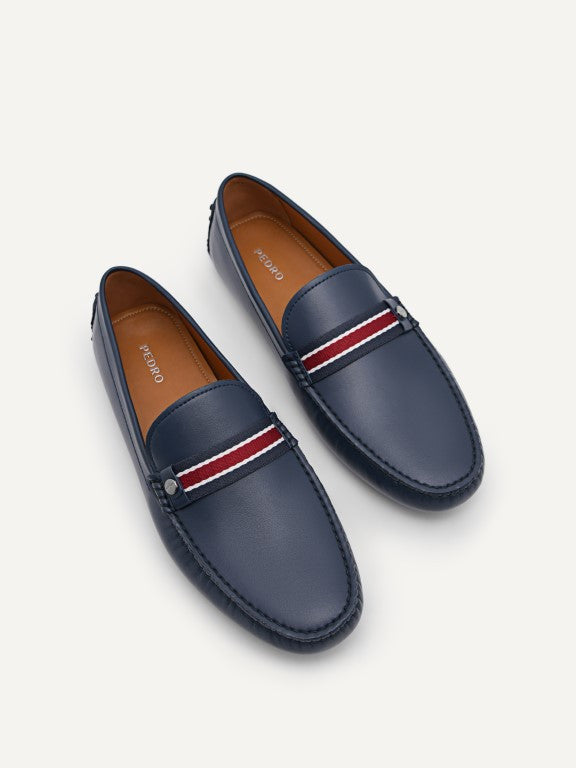 Stripe Band Moccasins
