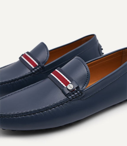 Stripe Band Moccasins