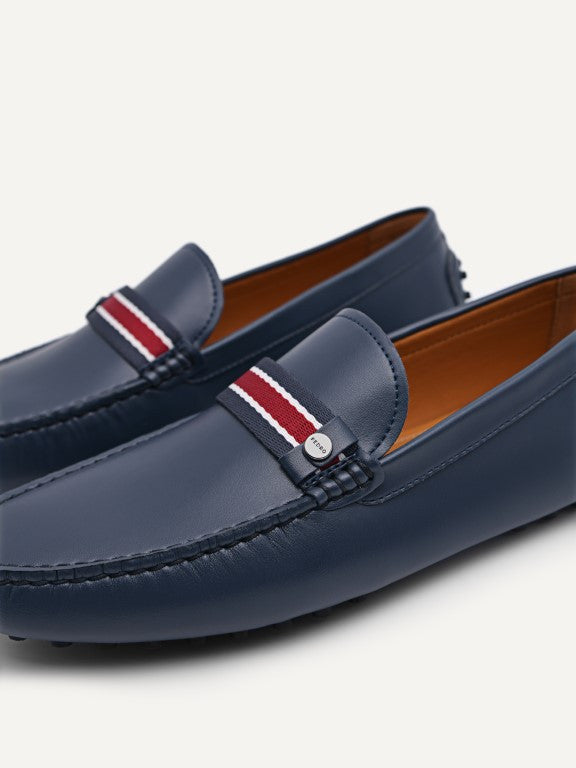 Stripe Band Moccasins