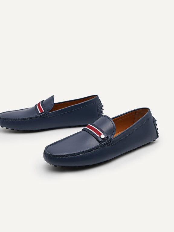 Stripe Band Moccasins