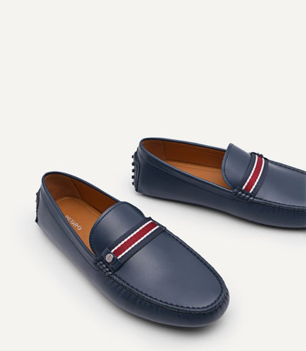 Stripe Band Moccasins