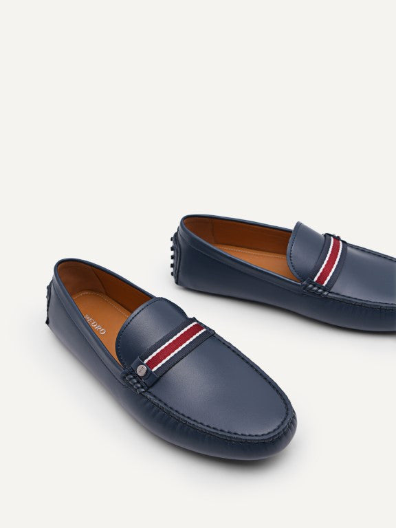 Stripe Band Moccasins