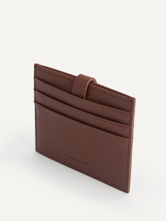 Leather Two-Tone Card Holder