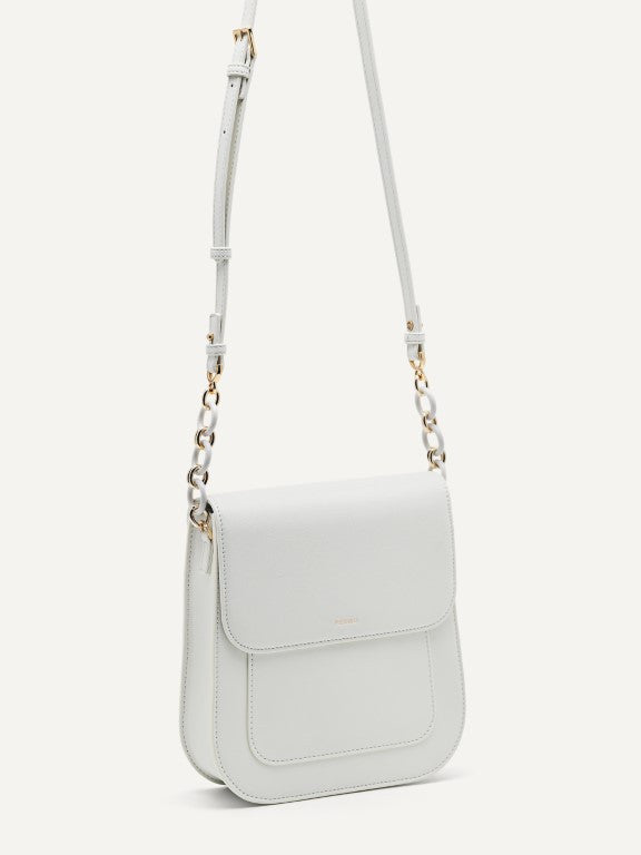 Shoulder Bag with Chain Handle