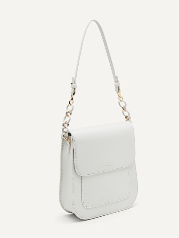 Shoulder Bag with Chain Handle