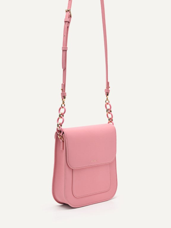 Shoulder Bag with Chain Handle