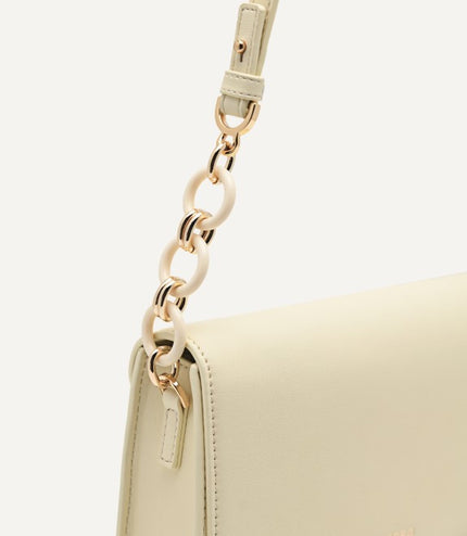 Shoulder Bag with Chain Handle