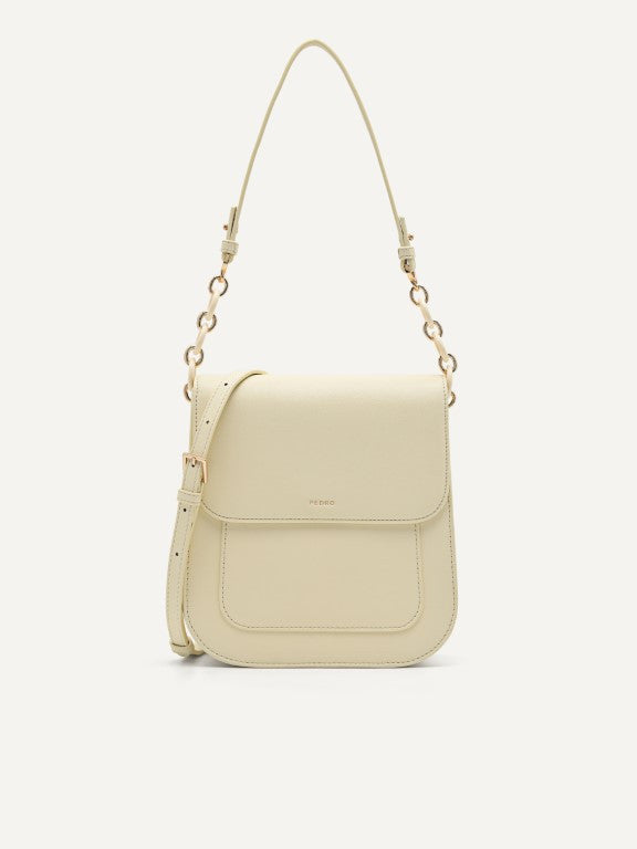 Shoulder Bag with Chain Handle