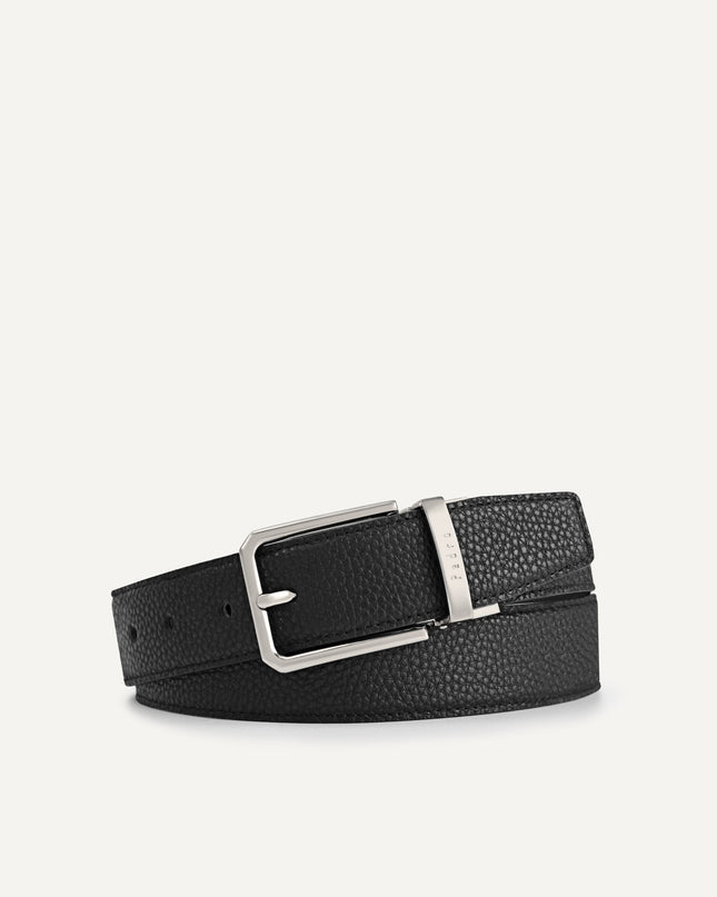 Reversible Leather Pin Belt