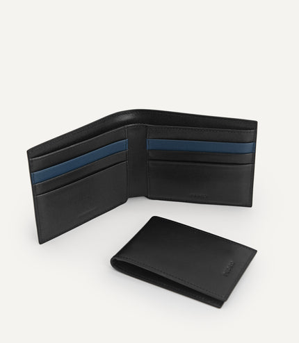 Leather Bi-Fold Wallet with Insert (RFID)