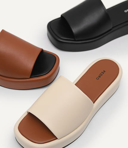 Slip-On Flatform Sandals