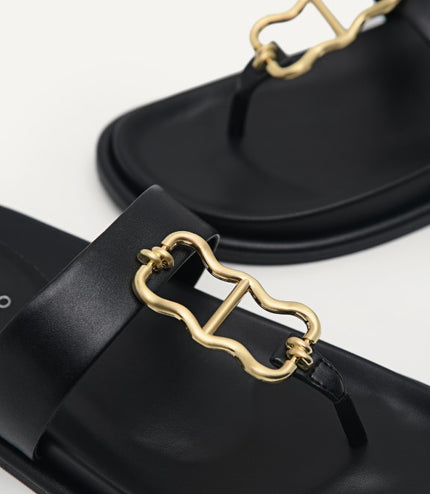 Slip-On Thong Sandals