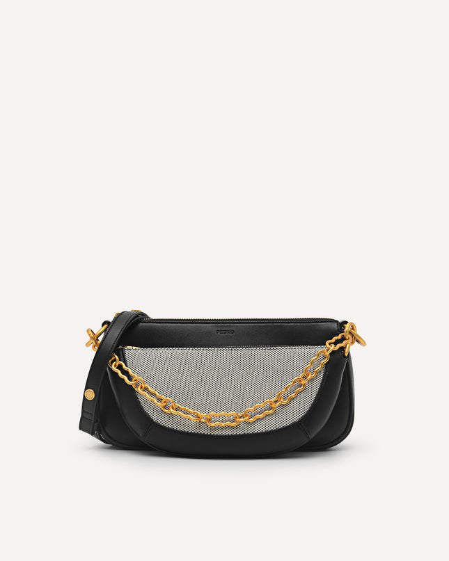 Double Pouch Shoulder Bag