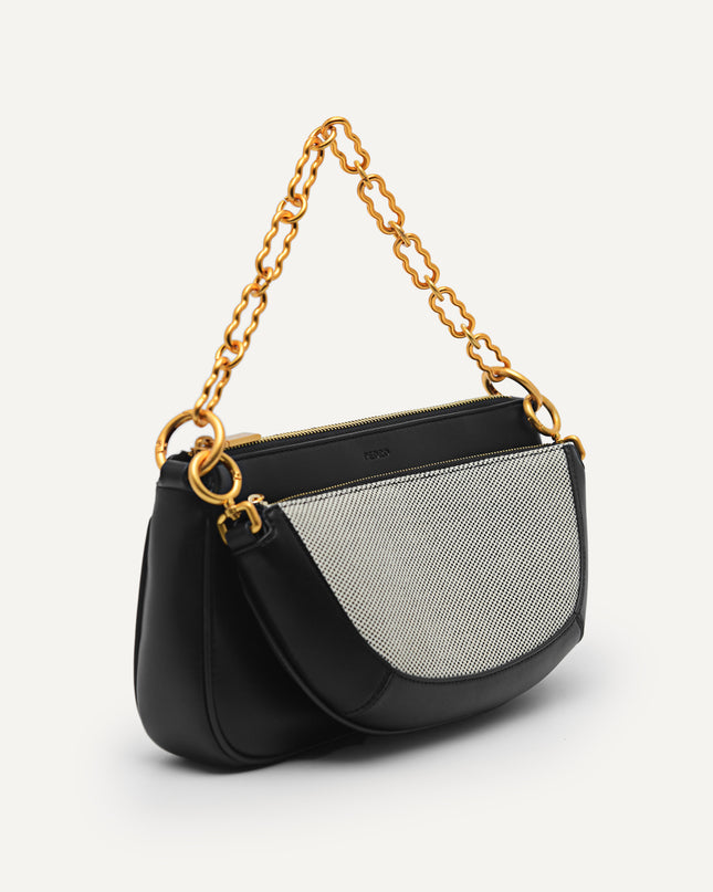 Double Pouch Shoulder Bag
