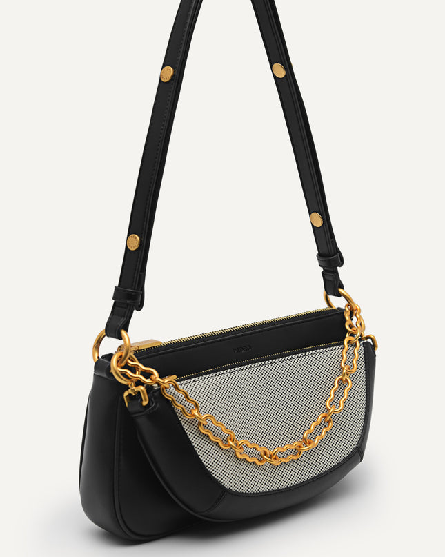 Double Pouch Shoulder Bag