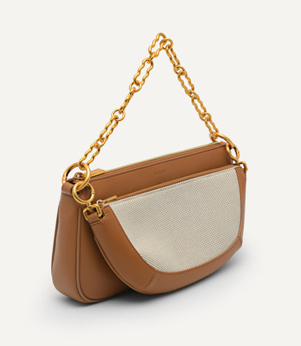 Double Pouch Shoulder Bag