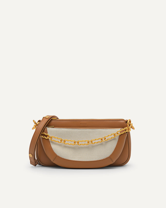 Double Pouch Shoulder Bag