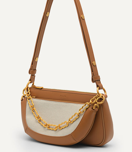 Double Pouch Shoulder Bag