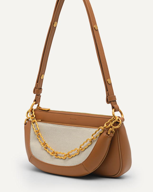 Double Pouch Shoulder Bag