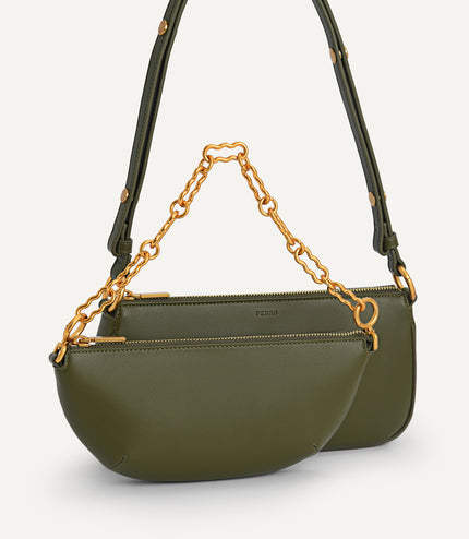 Double Pouch Shoulder Bag