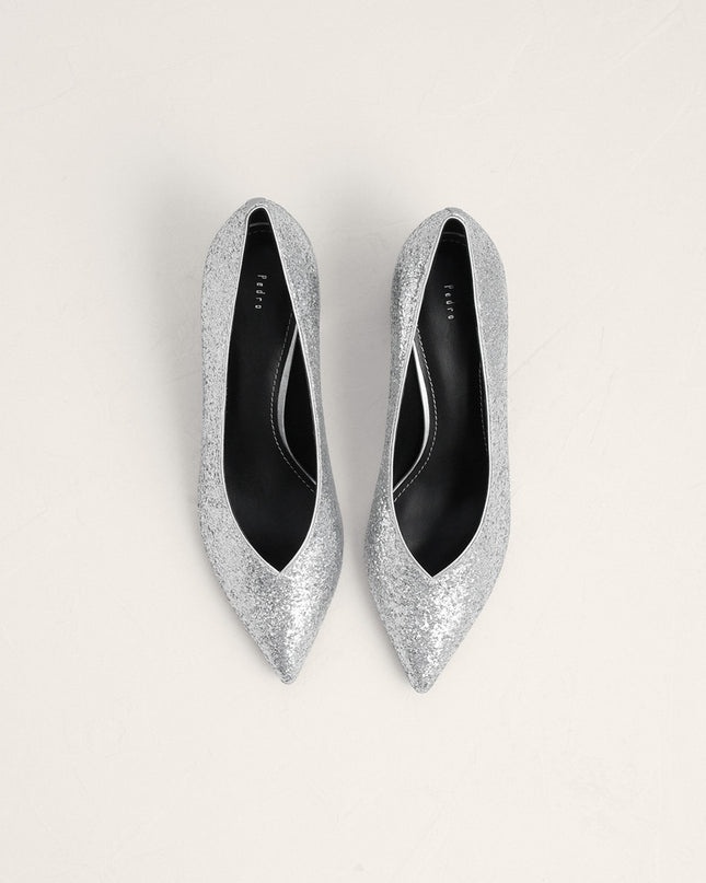 Leather Cap Toe Pumps