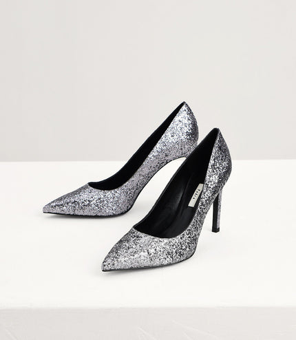 Glitter Stelitto Heels