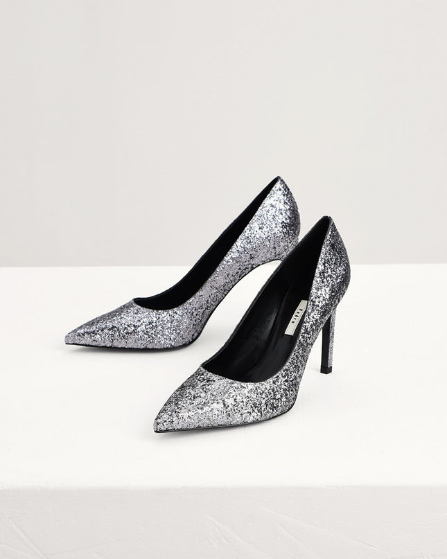 Glitter Stelitto Heels