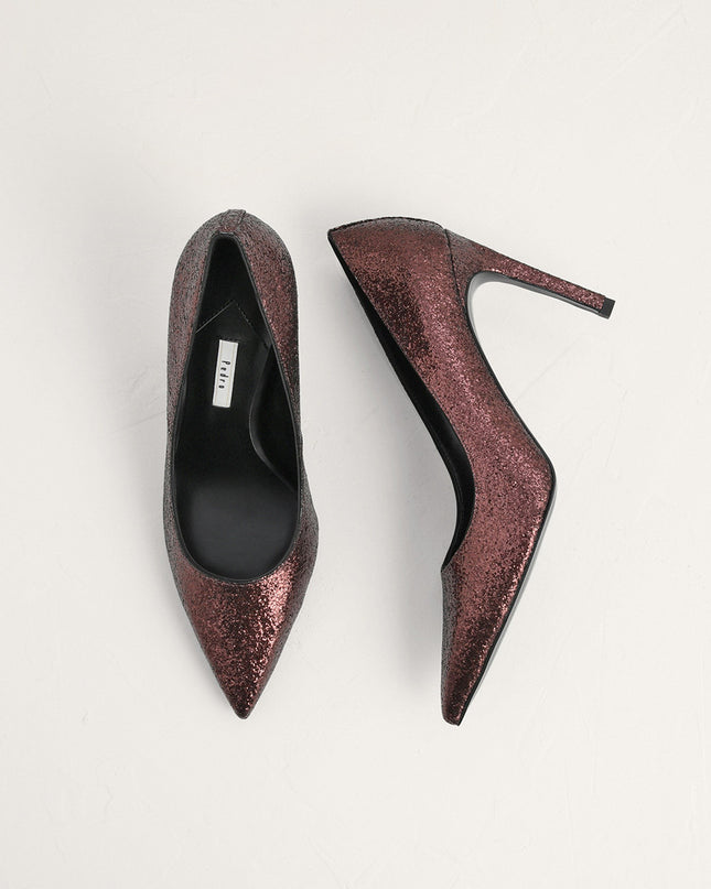 Glitter Stelitto Heels