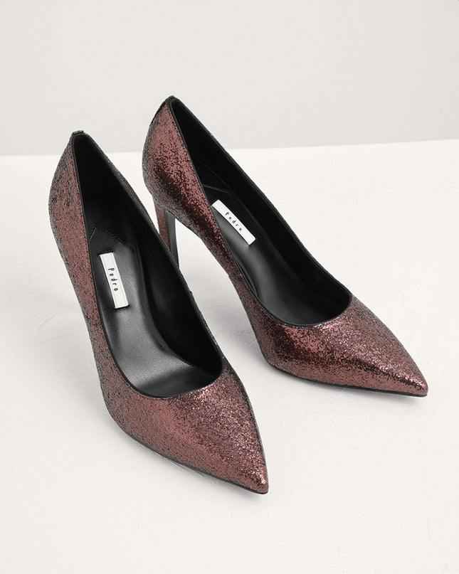 Glitter Stelitto Heels