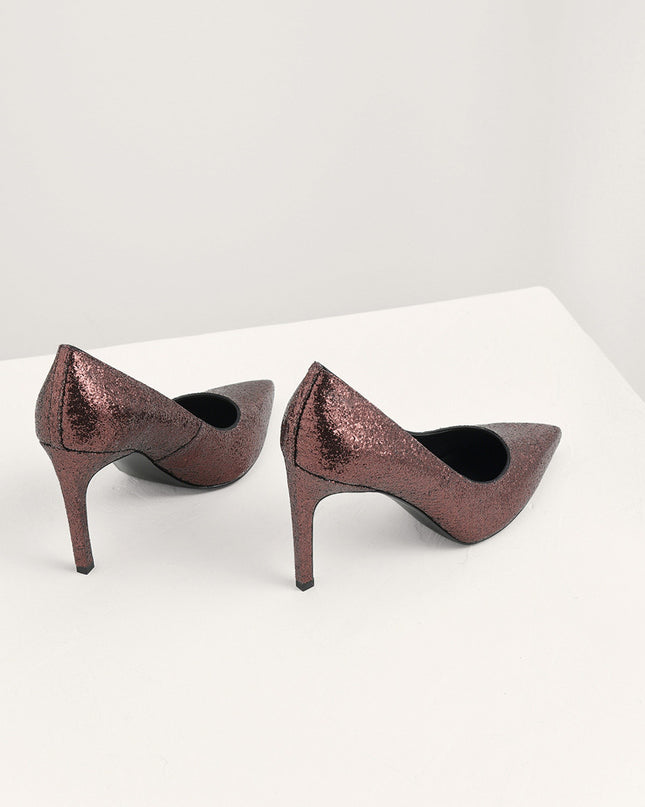 Glitter Stelitto Heels