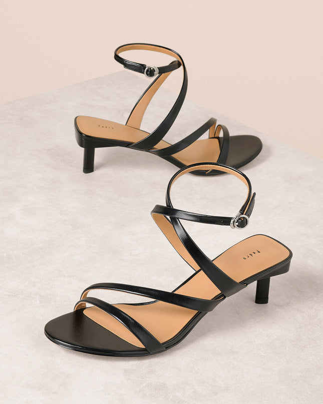 Strappy Heeled Sandals