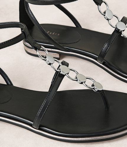 Pedro Strappy Chained Sandals