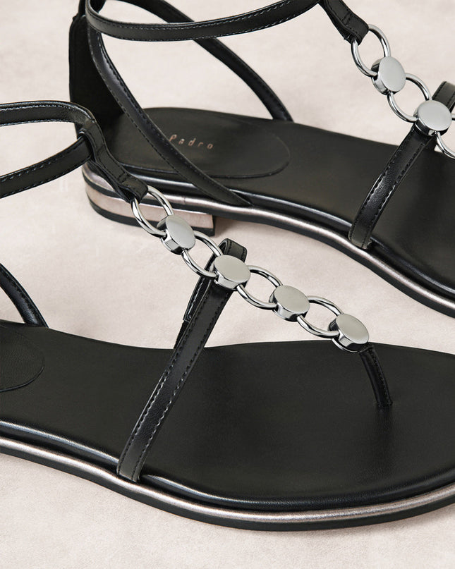 Pedro Strappy Chained Sandals