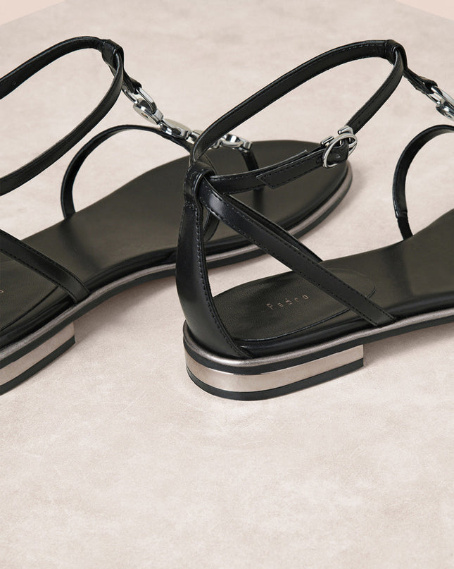Pedro Strappy Chained Sandals